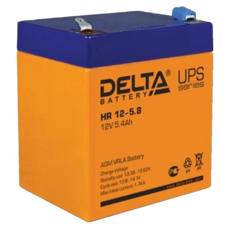  Delta DT HR 12-5,8 (HR 12-5,8)                                            5.8ah 12V -    